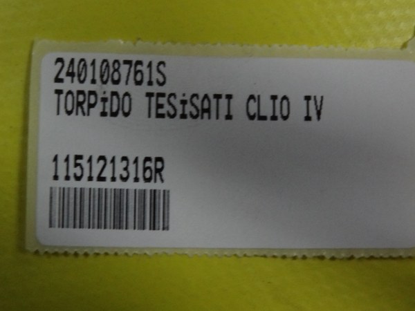 115121316R-TORPİDO TESİSATI CLIO 4