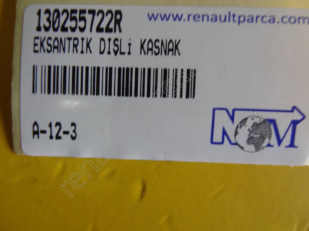 130255722R-EGZANTRİK DİŞLİ KASNAK » Egzantrik Dişlisi | Renault Yedek ...