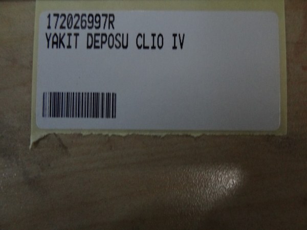 172026997R-YAKIT DEPOSU CLIO 4