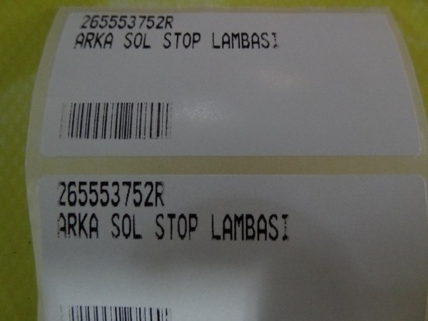 265553752R-ARKA SOL STOP CLIO 4