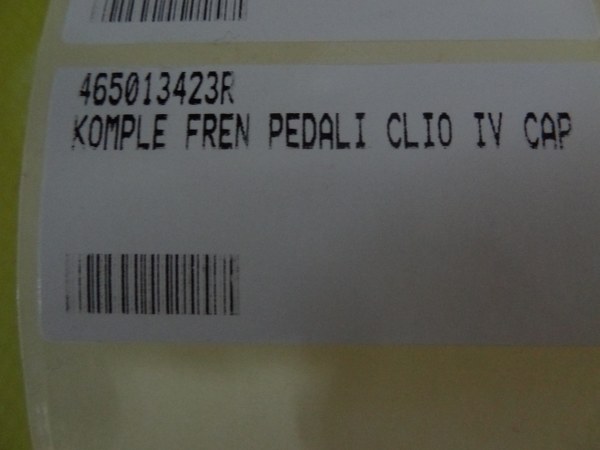 465013423R-KOMPLE FREN PEDALI CLIO 4 CAPTUR