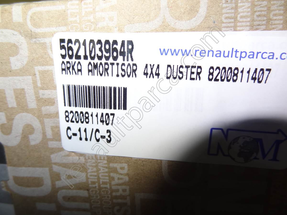 562103964R-ARKA AMORTİSÖR MAİS » Arka Amortisör | Renault Yedek Parça ...