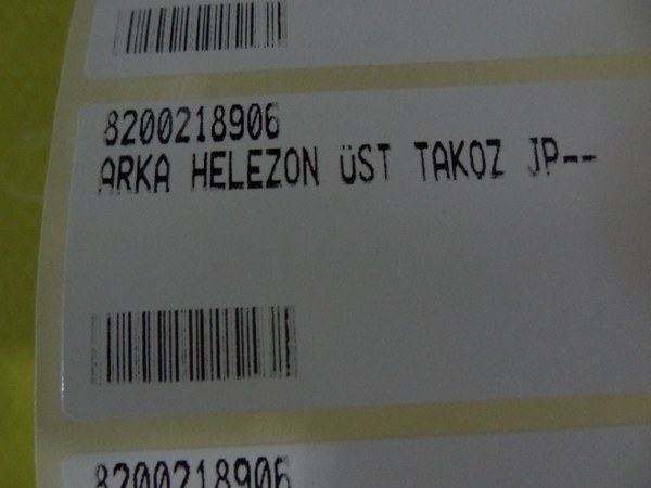 8200218906-ARKA HELEZON ÜST TAKOZU 