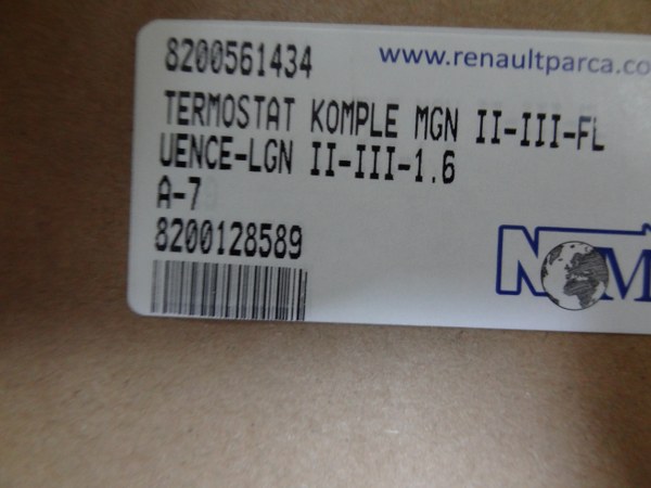 8200561434-TERMOSTAT KOMPLE » Su Pompası-Termostat | Renault Yedek ...
