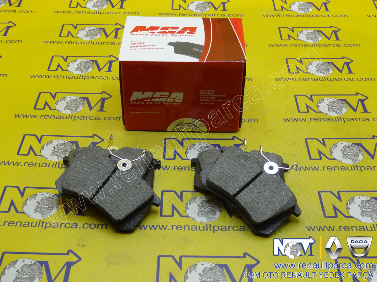 Arka Fren Balatası Takımı Megane Scenic 2 Modus Clio 3 Vw Golf 4 440605839R