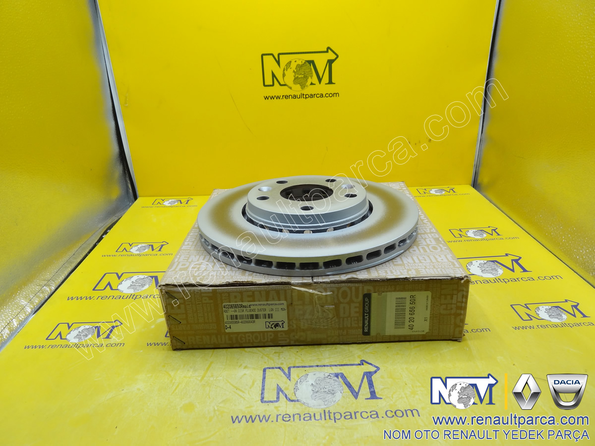 Ön Disk Fluence Duster Laguna 3 Megane 3 4 - Adet 402065650R