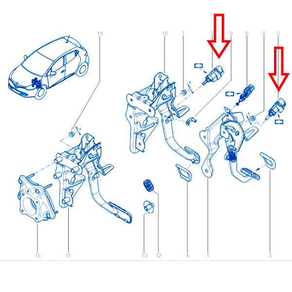 Pedal Müşürü ve Lastiği