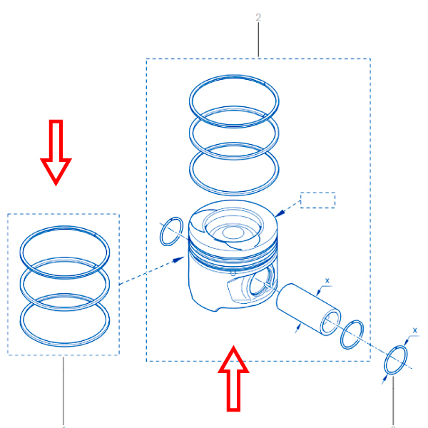 Piston-Gömlek-Segman